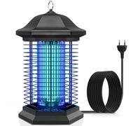 Zanzariera Elettrica, EUQQZU 18W 4000V Lampada Antizanzare Luce UV, Lampada Zanzare Ammazza Zanzare Elettrico, Trappola per Insetti Lampada Zanzare Antizanzare per Casa Giardino Interni ed Esterni