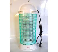 ZANZARIERA ELETTRICA FULMINA ZANZARE INSETTI LANTERNA LAMPADA 2 TUBI cm 41x17x12
