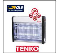 Zanzariera Elettrica Lampade UVA-16W - 230V TENKO FLYTRAPS Insetticida Elettrico