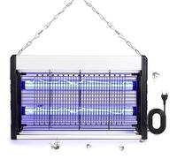 ZANZARIERA ELETTRICA PROFESSIONALE DA 40W LAMPADA UV ANTIZANZARE E MOSCHE 52X27