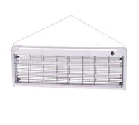 ZANZARIERA ELETTRICA SLIM ANTI ZANZARE MOSCHE 2 LAMPADE UV LED 40W 65 X 26 X 6CM