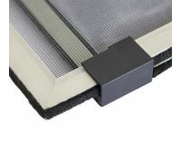 Zanzariera Estensibile Con Telaio Alluminio 70X100 Finestra,Allungabile