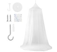 Zanzariera EUBSWA per letto matrimoniale e singolo, 60x250x1200 cm, zanzariera a baldacchino per letto, zanzariera per casa, viaggio, esterno