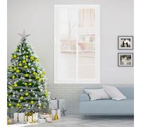 Zanzariera Finestra 53 x 235 cm Protezione Dalle Zanzare, Easy to Install, Autoadesiva Traspirante Zanzariera Finestra Adesiva per Porta Balcone Soggiorno, Bianco