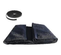 ZANZARIERA FINESTRA A STRAPPO EFFE POLIESTERE NERO CM 150 H.CM 180 PZ 5