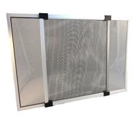 Zanzariera finestra estensibile per tapparella (90 cm x h. 70 cm) TELESIO Argen