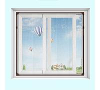 Zanzariera Finestra Magnetica 40x140cm, Anti Zanzare Insetti Zanzariera Universale Finestra Piccola Fissa Auto Chiusura maticamente per Porte Finestre Balcone Soggiorno