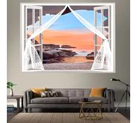 Zanzariera Finestra Magnetica 55 x 125 cm, Magnetica, Chiusura Automatica, Senza Foratura, Rete Fine, Zanzariera Finestra Scorrevole per Porta Balcone, Bianco