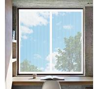 Zanzariera Finestra Magnetica 82 x 140 cm Anti Zanzare Insetti Porte Anti Zanzare Calamite Tende Apertura e Chiusura Silenziosa per Porte in Legno, Ferro e Alluminio, Bianco