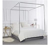 Zanzariera in acciaio inox, resistente, per letti singoli, matrimoniali, king e super king size, 21 mm, 1,35 x 2 m, per la massima protezione