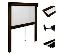 ZANZARIERA IRS OPERA 100X160 CM VERTICALE MARRONE