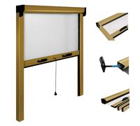 ZANZARIERA IRS OPERA 120X160 CM VERTICALE BRONZO