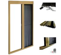 ZANZARIERA IRS OPERA PLISSÉ 120X240 CM ORIZZONTALE BRONZO