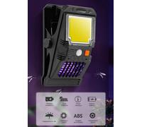 Zanzariera Lampada faretto luce solare da giardino 128 led cob W7104-2 [EEK: A+++]