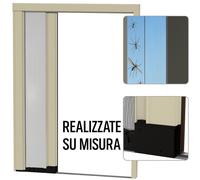 Zanzariera Laterale a Carrarmato Spedita su Misura - Facile Montaggio No Fori