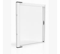 Zanzariera laterale a molla Z40 in kit da taglio Bianco 9010