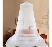 Zanzariera Letto, 60x250×1100 cm Zanzariera a Baldacchino, Cupola Zanzariera Letto Baldacchino, Zanzariera Letto Matrimoniale, Cupola Universale Baldacchino Letto, per Uso Interno ed Esterno (B)