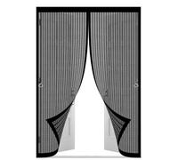 Zanzariera Magnetica 110 x 232 cm Zanzariera Magnetica per Porta Anti Zanzare Mosche Insetti Varie Taglie Zanzariere Magnetiche per Porte Finestre, Nero