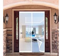 Zanzariera magnetica 255 x 240 cm, facile da installare, per porta camper e balcone, barriera contro gli insetti, perfetta per protezione ct e comfort domestico