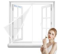 zanzariera magnetica, 300x300cm zanzariera in fibra di vetro porta del balcone apertura laterale tenda di mosca tenda magnetica porta tende per balcone soggiorno camera da letto porte Bianco