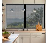 Zanzariera Magnetica 65 x 135 cm Chiusura Automatica Tenda Zanzariera Porta Chiuso Automaticamente Pieghevole per La Maggior Parte Dei Tipi di Finestre, Nero