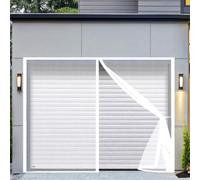 Zanzariera Magnetica 76 x 265 cm Facile da Installare, Non È Necessario Praticare Fori Zanzariere per Finestre per Porte Finestre Balcone, Bianco
