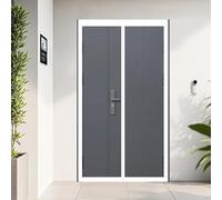 Zanzariera Magnetica 77 x 300 cm Nessun Attrezzo Richiesto Zanzariere Magnetiche Viene Fornito con Kit di Montaggio per Porte da Balcone/Cantine/Terrazze, Bianco