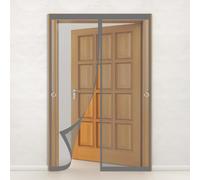 Zanzariera Magnetica 84 x 230 cm Zanzariera Magnetica per Porta Non È Necessario Praticare Fori Resistente Traspirante Zanzariere Magnetiche per Porte Finestre, Grigio