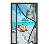Zanzariera Magnetica Apertura Laterale Nero 90x225cm Tenda Zanzariera Magnetica Impedendo agli Insetti Entrare Mantenendo Circolazione Dell’aria per Porta Da Balcone Terrazze