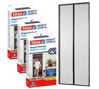 Zanzariera magnetica autochiudente TESA per porte da balcone 0,9x2,1m x3