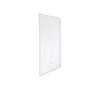Zanzariera magnetica bianca 140x240cm in 2 unità da 70x240cm (include rotolo adesivo e strumento di installazione)