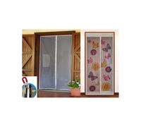 ZANZARIERA MAGNETICA CALAMITA 100x220CM UNIVERSALE PORTA FINESTRA ZANZARE MOSCHE