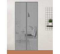 ZANZARIERA MAGNETICA P/PORTA 140X240CM GRIGIO