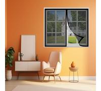 Zanzariera Magnetica per Porta 87 x 242 cm Automatica Adsorbimento Magnetico Tenda Zanzariera Magnetica Apertura e Chiusura Silenziosa per Porta Balcone Finestra, Nero