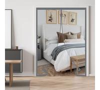 Zanzariera Magnetica per Porte 200x280cm Chiusura Automatica Tendina Anti Zanzare Grigio Tende Magnetiche Anti-Mosche Zanzare Tenda per Porte d'Ingresso, Porte Scorrevoli, Cortili