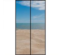 Zanzariera Magnetica per Porte 70x240cm Zanzariera Porta Tenda Tenda Porta con Totalmente Calamita Adesivo magico autoadesivo Non Necessita di Foratura Anti Zanzare Nero
