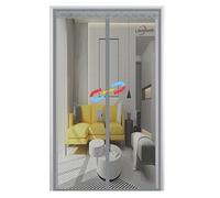 Zanzariera Magnetica per Porte, Autoadesivo Rete Anti Zanzare A Mani Libere Auto Chiusura, Facile Montaggio, per Soggiorno Patio Balcone-Gray|| 125x225cm(49x88inch)