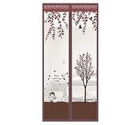 Zanzariera Magnetica per Porte,Magnetica per Zanzariera con Calamita Moschiera Tenda Anti Zanzare Si Chiude da Sola per Porte Camera da Letto Casa ( Color : A , Dimensione : 110x200cm(43x79inch) )