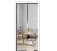 Zanzariera Magnetica per Porte, Varie Taglie, Versione aggiornata, 125x225 cm, Tenda Zanzariera, Maglia Fine, Adatto per balconi, cantine, camere da letto e porte scorrevoli, Grigio Puro
