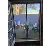Zanzariera magnetica personalizzabile per porta, resistente, con forti magneti per una facile chiusura, 120 x 220 cm, ideale per porte di fienili, tiene lontani gli insetti e lascia entrare l'aria