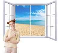 Zanzariera Magnetica Porta Finestra 105x105cm Zanzariera con Calamita Finestra Magnetica Non è Necessario Praticare Fori Montaggio Adesivo Bianco