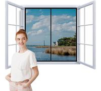 Zanzariera Magnetica Porta Finestra 110x170cm Traspirante Zanzariere Tenda Anti Zanzara Magnetica Magneti Extra Forti Apertura e Chiusura Silenziosa Nero