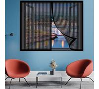 Zanzariera Magnetica Porta Finestra 90 x 140 cm Zanzariera Anti Zanzare Insetti Chiusura Automatica A Calamite La Zanzariera Silenziosa Zanzariere A Calamita Per Finestre Porte, Nero