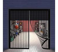 Zanzariera Magnetica Porta Finestra 94 x 217 cm Nessun Attrezzo Richiesto Zanzariere Magnetiche Facile da Installare per Porte da Balcone/Cantine/Terrazze, Nero