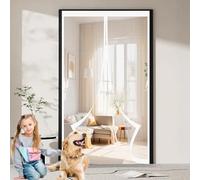Zanzariera Magnetica Porta Zanzariera 94 x 152 cm, Magnetica, Chiusura Automatica, Senza Foratura, Rete Fine, Trasparente Tenda per Porte, Varie Taglie, Bianco