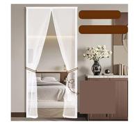 Zanzariera magnetica Tende magnetiche, chiusura automatica, reti, porte adesive for camera da letto, zanzariera for per Tenere lontani gli insetti(Beige,W110cm x H230cm)