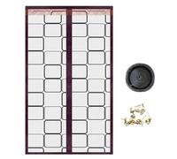 Zanzariera magnetica trasparente, isolante, barriera termica | Schermo trasparente per la prevenzione del freddo, mantenimento del caldo, risparmio energetico, balcone, garage, negozi, portico