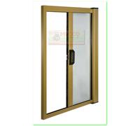 ZANZARIERA ORIZZONTALE PER PORTA AVVOLGIBILE 140X240 CON TELAIO RIDUCIBILE