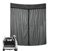 Zanzariera per auto, piccola rete traspirante, elastica, zanzariera per campeggio, multifunzione, design con gancio e anello, accessori di protezione UV per auto, SUV, camion