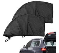 Zanzariera per auto: rete elastica per finestrini, barriera UV leggera, zanzariera resistente agli, flusso d'aria regolare | Protezione antimosche per auto per viaggi in campeggio